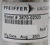 Pfeiffer Vacuum 3870-02323 Pneumatic Angle Valve Reseller Lot of 2 Working