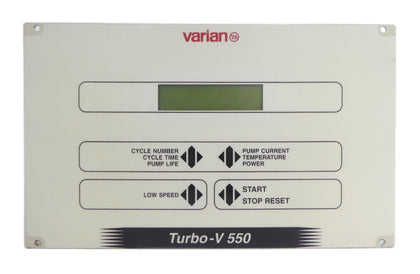 Turbo-V 550 Varian EX9699444S016 Turbomolecular Pump Controller Working Surplus