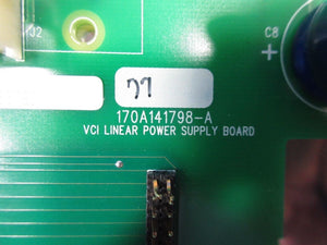 Thermo Noran 170A141798-A VCI Linear Power Supply PCB 700P135927 Rev. E Used