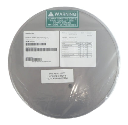 QuantumClean 1079-024-01 300mm Susceptor Gamma Hybrid Flat New