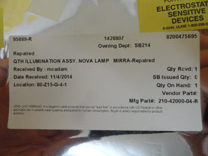 Nova Measuring Instruments 210-42000-04-R QTH Illumination NovaScan Refurbished