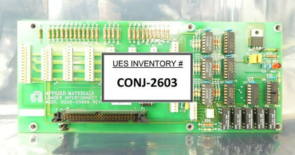 AMAT Applied Materials 0226-09996 Loader Interconnect Board PCB Surplus As-Is