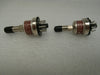 Huntington 1518 Thermocouple Vacuum Gauge Reseller Lot of 2 Used Working