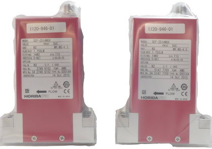 Horiba STEC SEC-Z514MGX Mass Flow Controller MFC Z500 SCCM SiH2Cl2 Lot of 2 New
