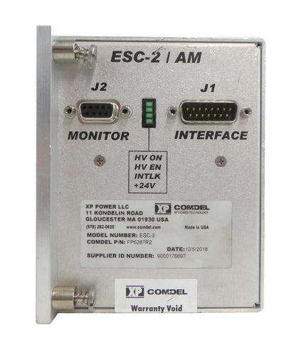 XP Power FP6287R2 Electrostatic Chuck Power Supply ESC-2 Comdel ESC-2/AM Surplus