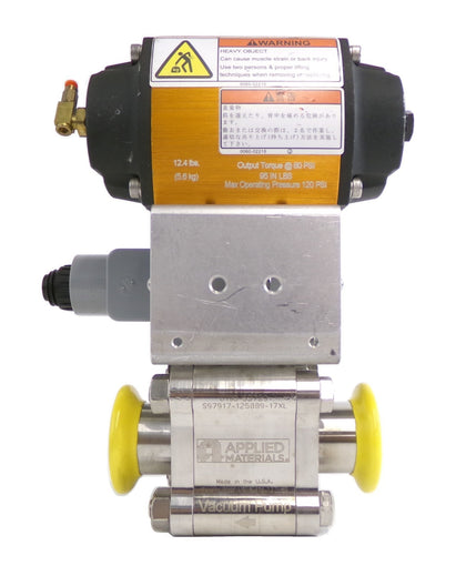 AMAT Applied Materials 0190-53729 Vacuum Pump Valve S97917-125889-17XL Working