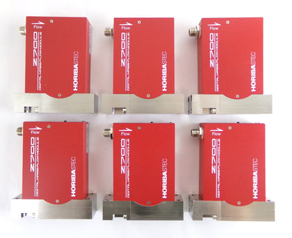 Horiba STEC SEC-Z714AGX Mass Flow Controller MFC Z700 AMAT 0190-61125 Lot of 6