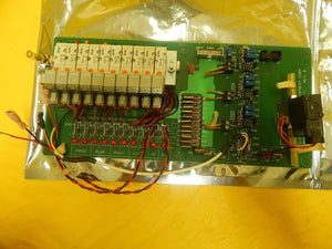 Semiconductor Equipment Corp 4496-023 Pneumatic Manifold PCB 410 Bonder Used