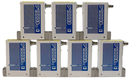 Fujikin P7000D Mass Flow Controller MFC FCSP7102D FCSP7102DW Lot of 7 Working