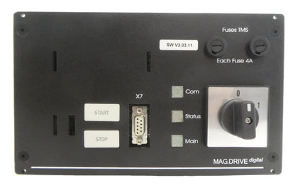 Oerlikon Leybold Vacuum 400035V0011 Turbo Pump Controller MAG.DRIVE Untested