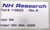 NH Research 1109253 4700 LXI DC Electronic Load 1kW Master Working Surplus