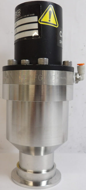 MDC Vacuum Products 311074-10 Pneumatic Angle Valve KAV-150-P Working