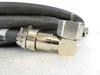 Microwave Systems M17/79-RG218 RF Coaxial Cable RF Right Angle Working