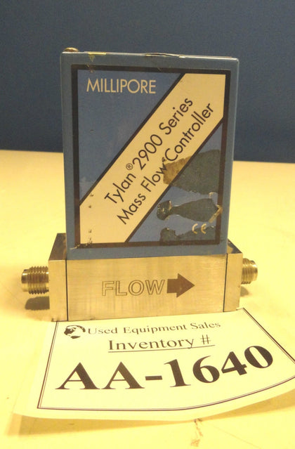 Millipore Tylan Mass Flow Controller FC-2900M 20SCCM HE 2900 Used Working
