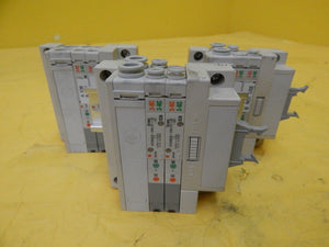 SMC 3D80-000057-V1 2-Port Pneumatic Manifold Lot of 3 SZ3A60K-5NLOZ-M-X31 Used