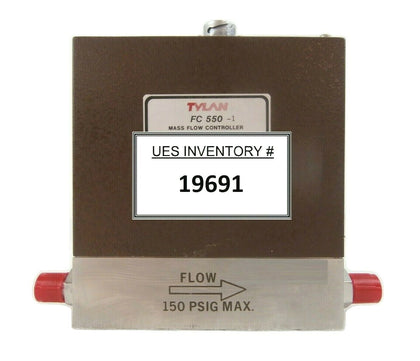 Tylan FC 550-1 Mass Flow Controller MFC 300 SCCM H2 FC Series Refurbished