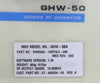 GENESIS GHW-50A ENI GHW50A-13DF3L0-006 RF Generator MKS Novellus 27-406204-00
