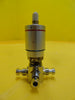 Qualiflow 2x10-9atm.cm3/Sec 4-Way Pneumatic Valve F HF Series Lot of 2 Used Work