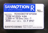 Sanyo Denki R2AA08075FXP00M AC Servo Motor SANMOTION R w/Gearhead Working