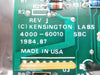 Kensington 4000-60010 SBC Single Board Computer PCB Card Rev. J Working Surplus