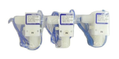 Malema Sensors M-61-T21-01-020 M-61T22-01-020 Flow Switch Lot of 3 New Surplus