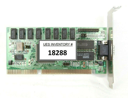 Trident JAX8232B10048973 ISA Video Card PCB Card JAX-8232B/V1 Clusterlock 7000