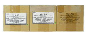NEC VL-LP6 Lamp Unit Including Air Filter MT830/1030 Reseller Lot of 3 New Spare