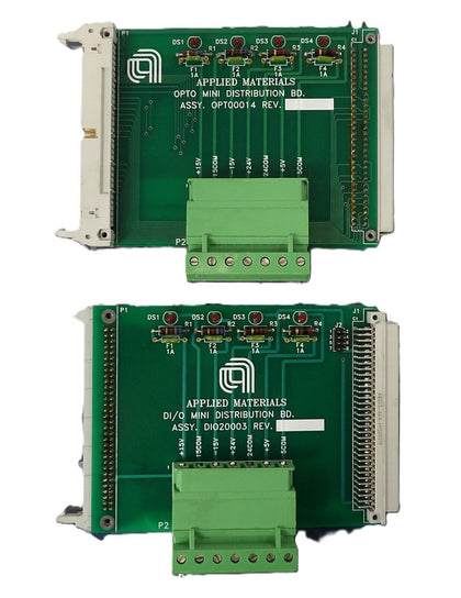 AMAT Applied Materials DIO20003 Opto Mini Distribution PCB Lot of 2 Working