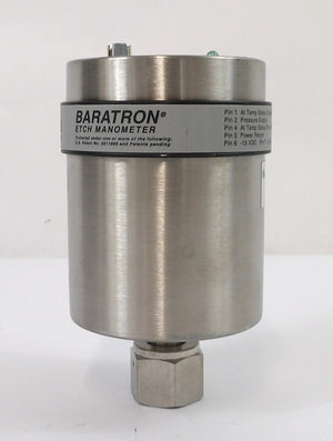 MKS Instruments E28D-31351 Baratron Etch Manometer Working Surplus