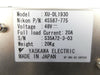 Yaskawa XU-DL1930 Linear Motor Controller Nikon 4S587-775 NSR-S307E Working