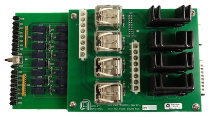 AMAT Applied Materials 0100-03206 Heater Power Control PCB 0100-02475 Working