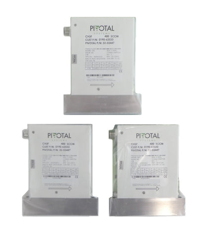 Pivotal Systems 32-03447 Mass Flow Controller MFC AMAT 0190-62533 Lot of 3 New