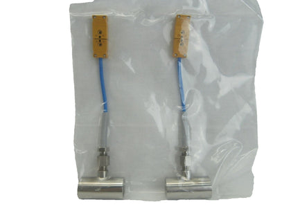 Ulvac Technologies ST-Z-K-001 K Sheath Thermocouple Set of 2 Ceraus ZX-1000 New