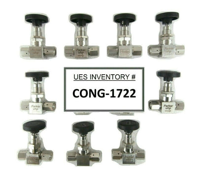 Parker 4V1-P4K-SSV-PP Manual Valve Reseller Lot of 11 Working Surplus