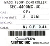 STEC SEC-4400MC-UC Mass Flow Controller MFC SEC-4400 2 SLM O2 Working Surplus