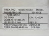 Trek 321-H-CE Electrostatic Voltmeter Model 321 13402H Working Surplus