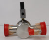 MDC Vacuum Products 321053 Angle Valve KIV-100-P Reseller Lot of 3 Working