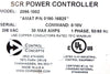 Control Concepts 2096-1002 SCR Power Controller AMAT 0190-16825 Working Surplus