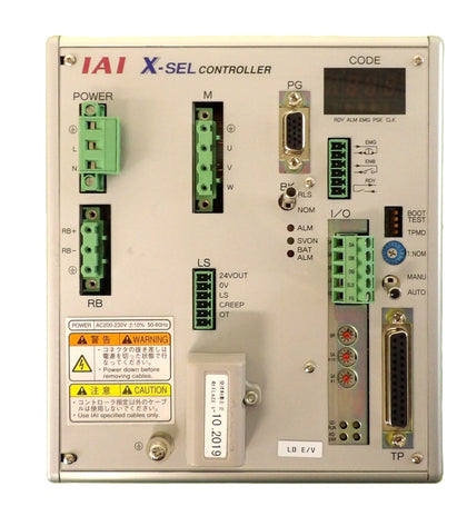 IAI XSEL-J-1-100ABL-CC-EEE-0-2 Process Motion Controller X-SEL Spare Surplus