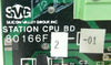 SVG Silicon Valley Group 80166F2-01 Station CPU Board PCB Working Surplus
