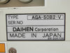 Daihen AGA-50B2-V RF Generator DGP-120A2-V TEL 3D80-001479-V1 Tested Working