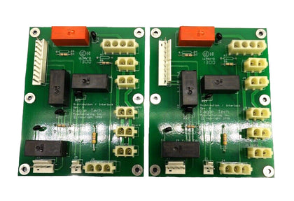 Eagle Tech Distribution and Interlock PCB Reseller Lot of 2 Working Surplus