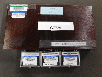 CALMETRICS SO7494-1 ISO17025 Accreditation Cert L2319 Set Working Surplus