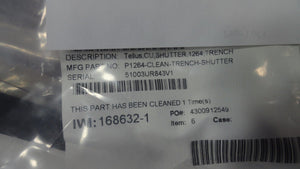 TEL Tokyo Electron P1264 Telius Clean Trench Shutter cleaned Used Working