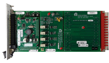 AMAT Applied Materials 0100-20458 Personality PCB 0100-01630 Working Surplus