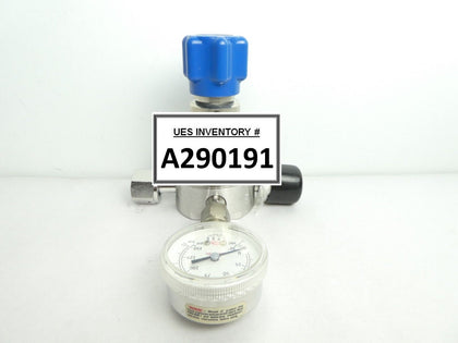 Parker 45200931EV Regulator Valve w/ Gauge SQ420E100W3PVXFS8FMF Used Working