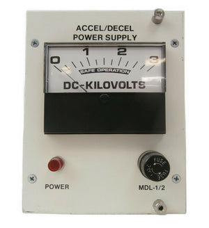 Varian 04073001 Accel/Decel Power Supply MDL-1/2 Damaged Connector As-Is