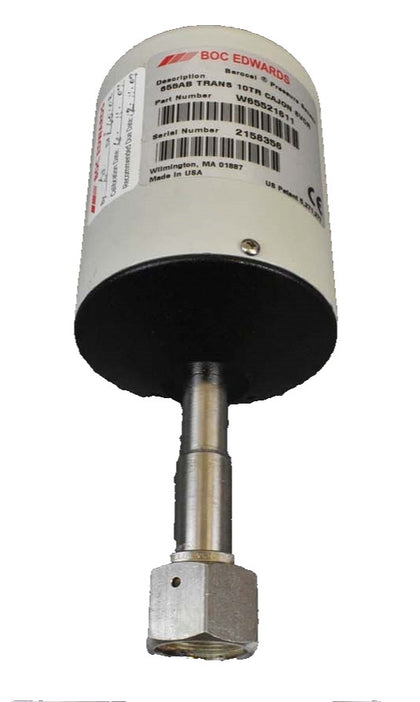 Edwards W65531611 Barocel Pressure Sensor 655AB 10 TORR Working Surplus