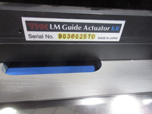 THK LM Guide Actuator KR 40? Sigmameltec RTS-500 Used Working