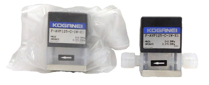 Koganei F-AVP125-C-1W-X1 Air Operated Valve TEL CT012-002379-1 Lot of 2 New